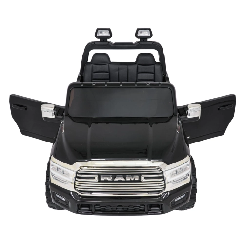 Autko na akumulator  RAM 3500 na Akumulator Czarny JJ2599